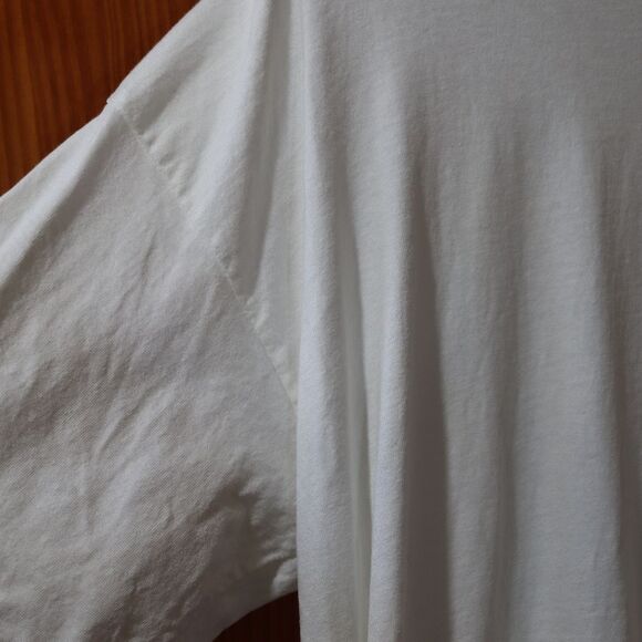 Gildan Vintage Mel's Diner White T-shirt Back Graphic Old Classic Cars LG - Picture 10 of 16